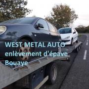 West metal auto enlevement d epave bouaye epaviste bouaye enlevement voiture bouaye reprise voiture casse bouaye